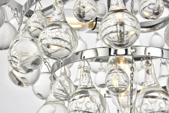 Collection Pendant D13 H10.9 Lt:3 Chrome Finish