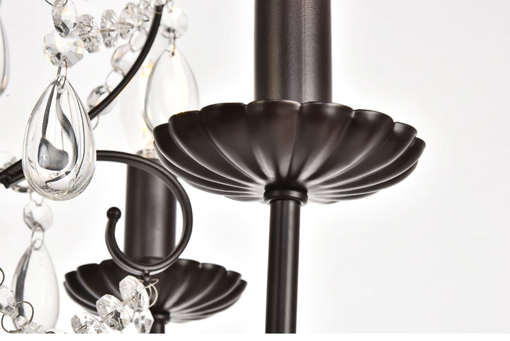 Collection Pendant D17 H23 Lt:5 Oil rubbed bronze Finish