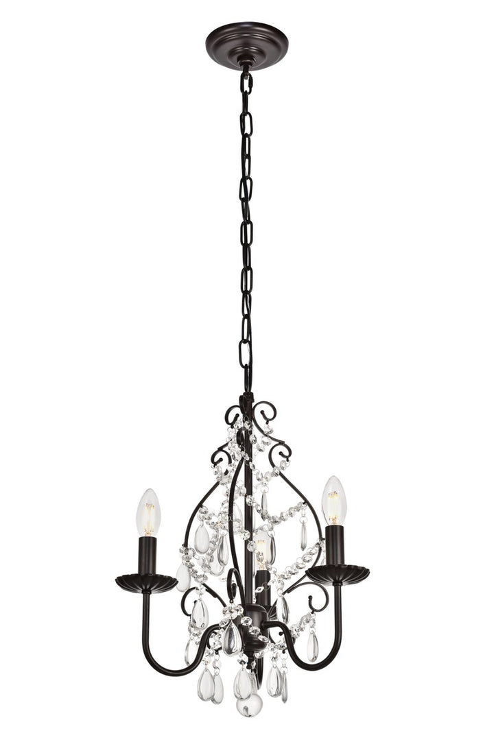 Collection Pendant D15 H20 Lt:3 Oil rubbed bronze Finish