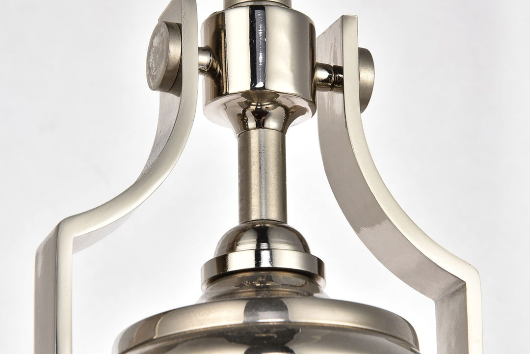Collection Pendant D13 H13.3 Lt:1 polished Nickel Finish