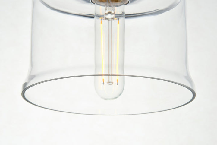 Collection Flush Mount D10in H8in Lt:4 Chrome Finish