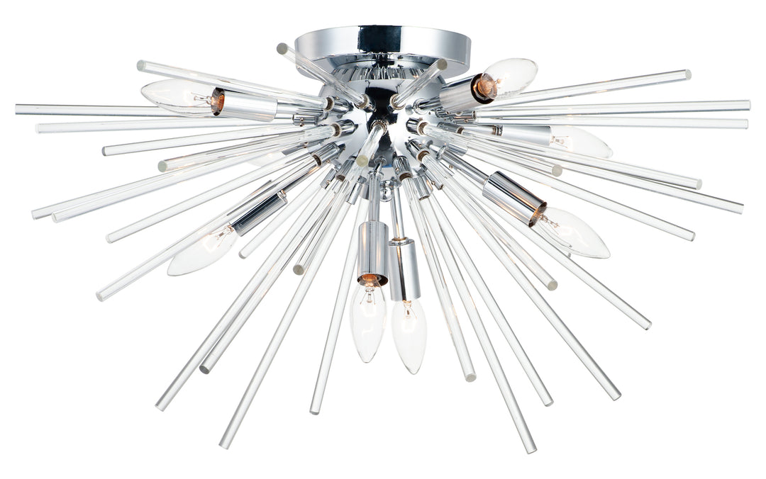 Polaris 8-Light Flush Mount by Maxim