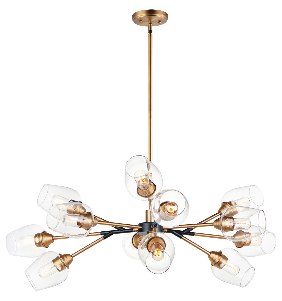 Savvy 12-Light Chandelier by Maxim