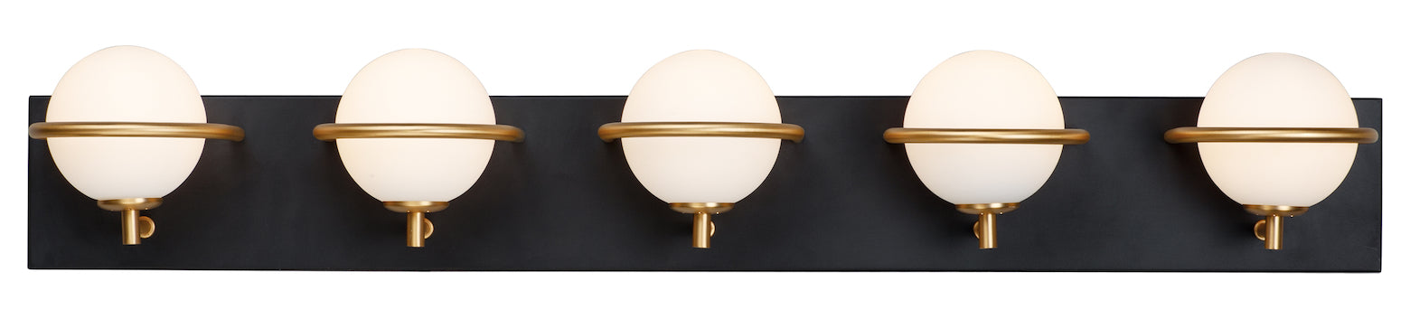 Revolve Led 5-Light Bath Vanity by Maxim