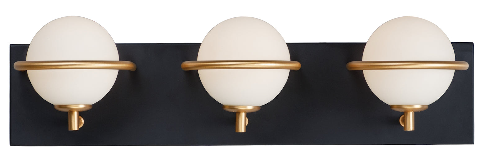 Revolve Led 3-Light Bath Vanity by Maxim