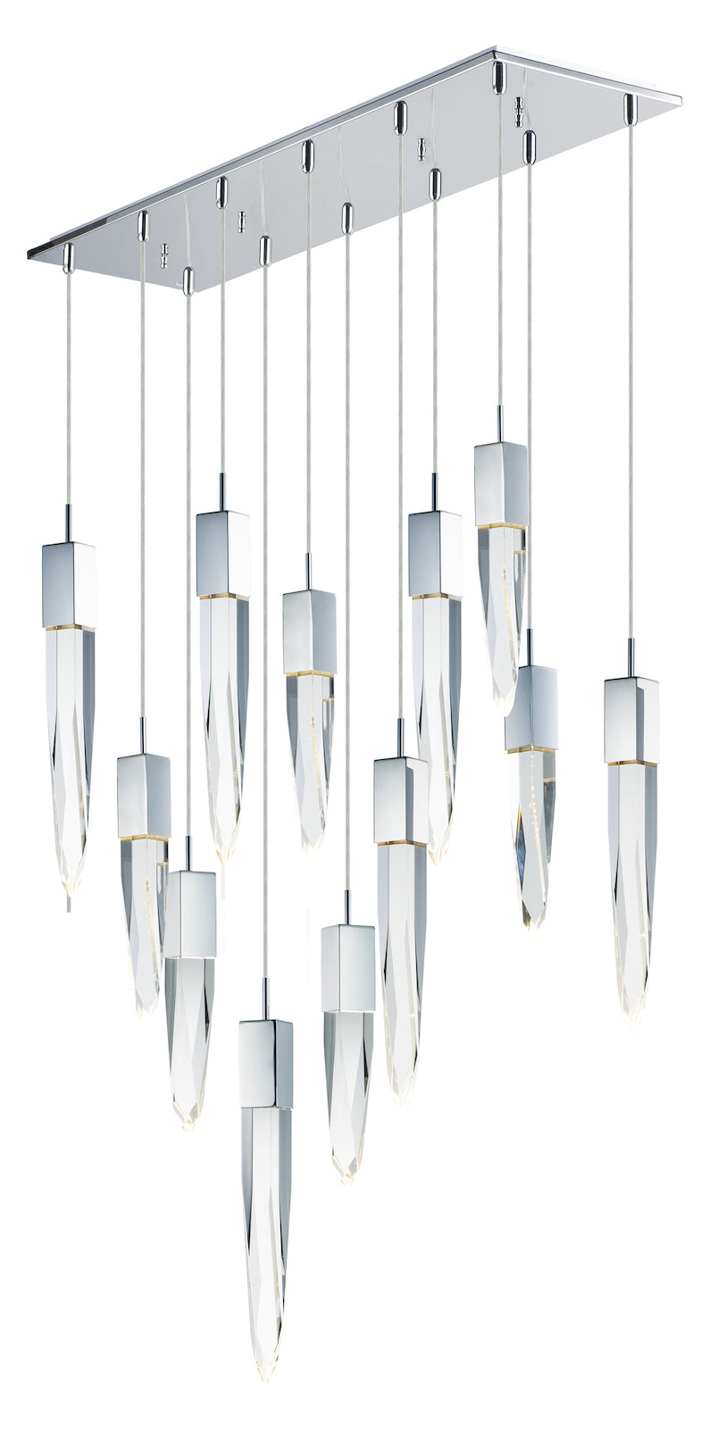Quartz Led 12-Light Pendant by ET2