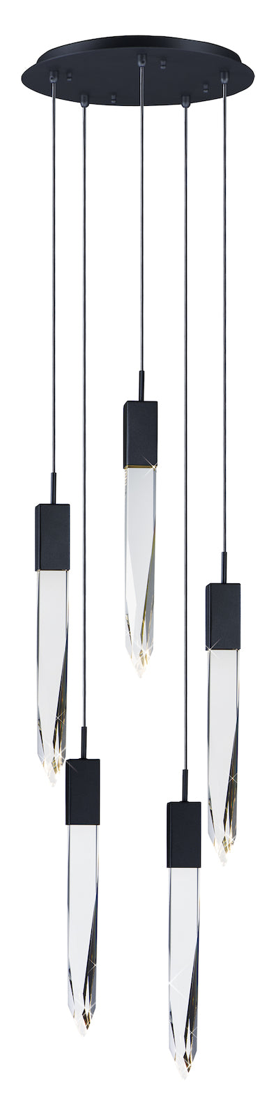 Quartz Led 5-Light Pendant by ET2