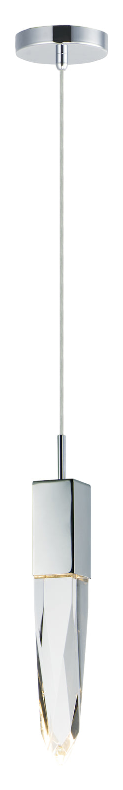 Quartz Led 1-Light Pendant by ET2
