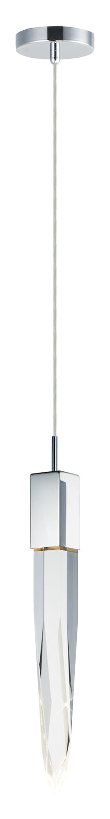 Quartz Led 1-Light Pendant by ET2