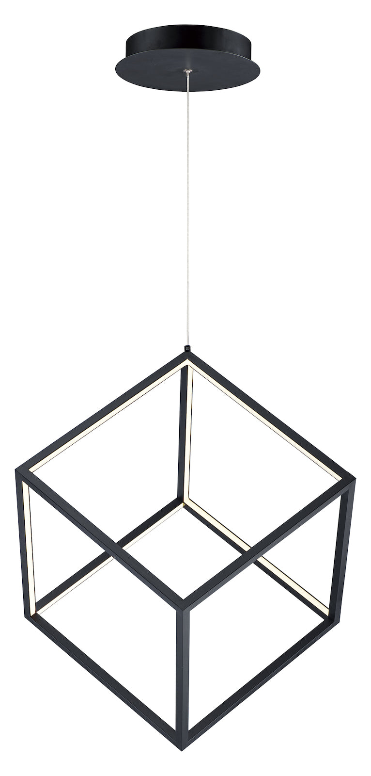 4 Square 1-Light Led Pendant by ET2