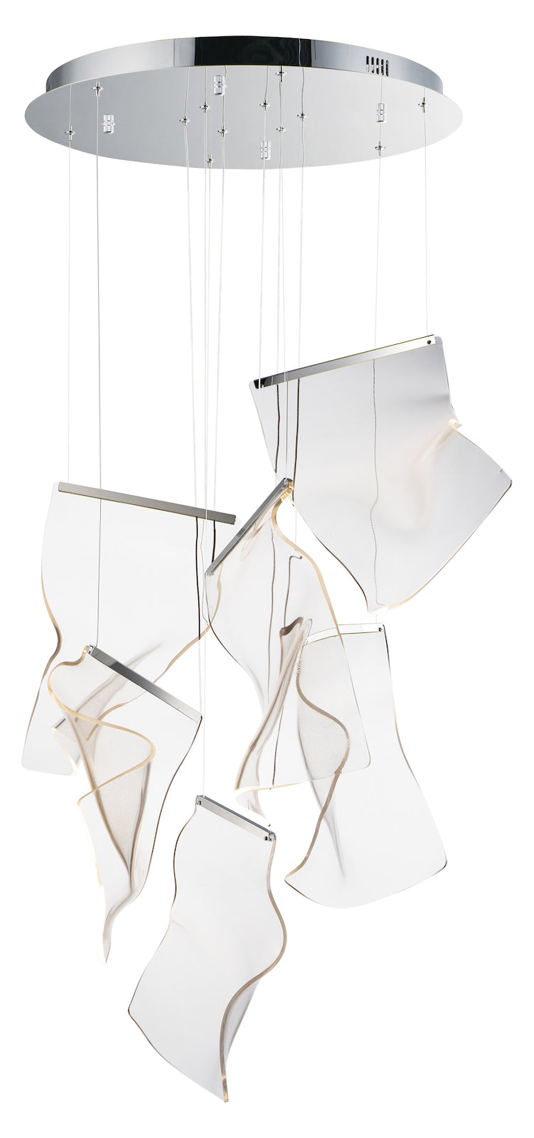 Rinkle Led 6-Light Pendant by ET2