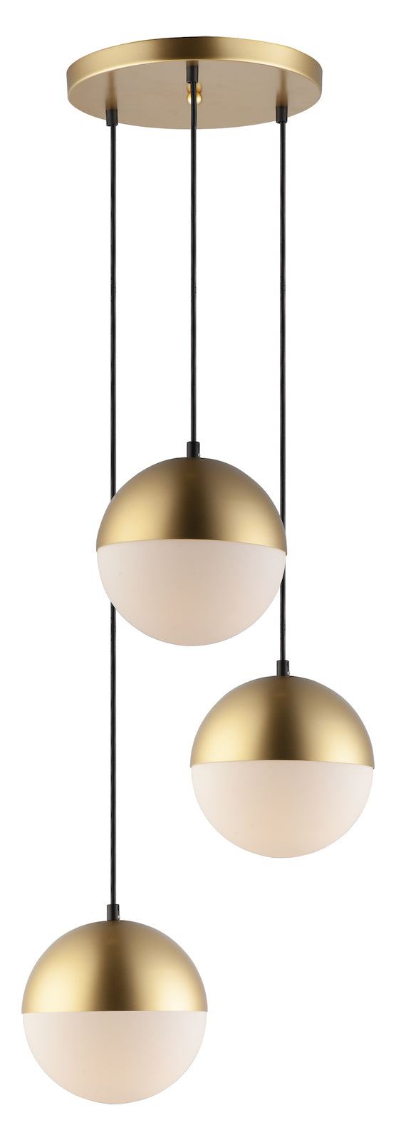 Half Moon Led 3-Light Pendant by ET2