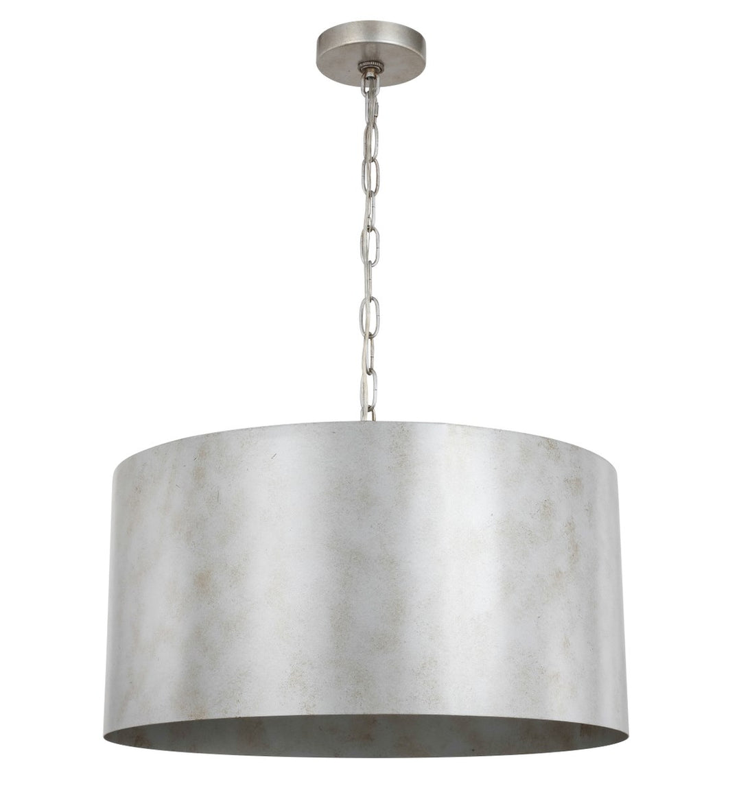 3 light Vintage Silver pendant
