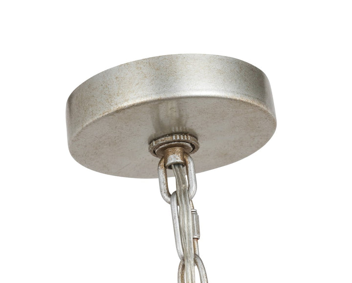 3 light Vintage Silver pendant