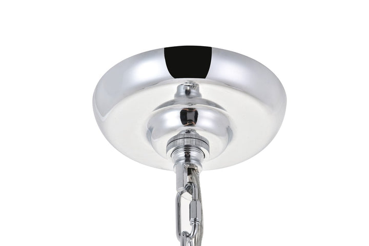 4 Light Chrome Pendant