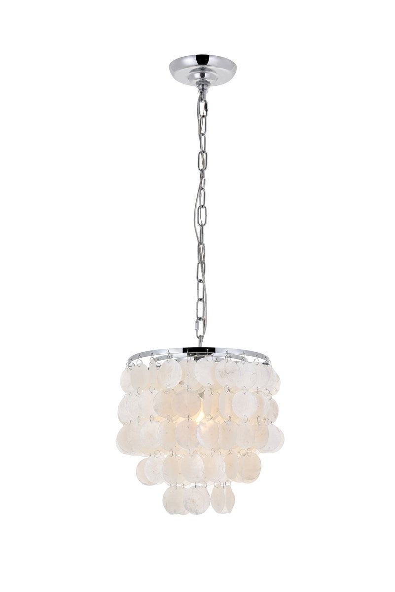 1 Light Chrome Pendant by Living District