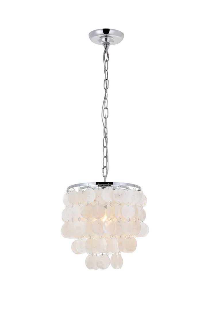 1 Light Chrome Pendant by Living District