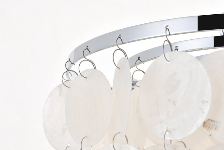 1 Light Chrome Pendant