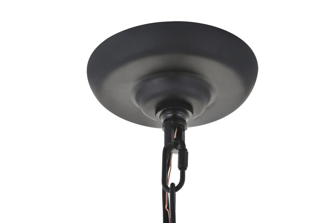 1 Light Black Pendant