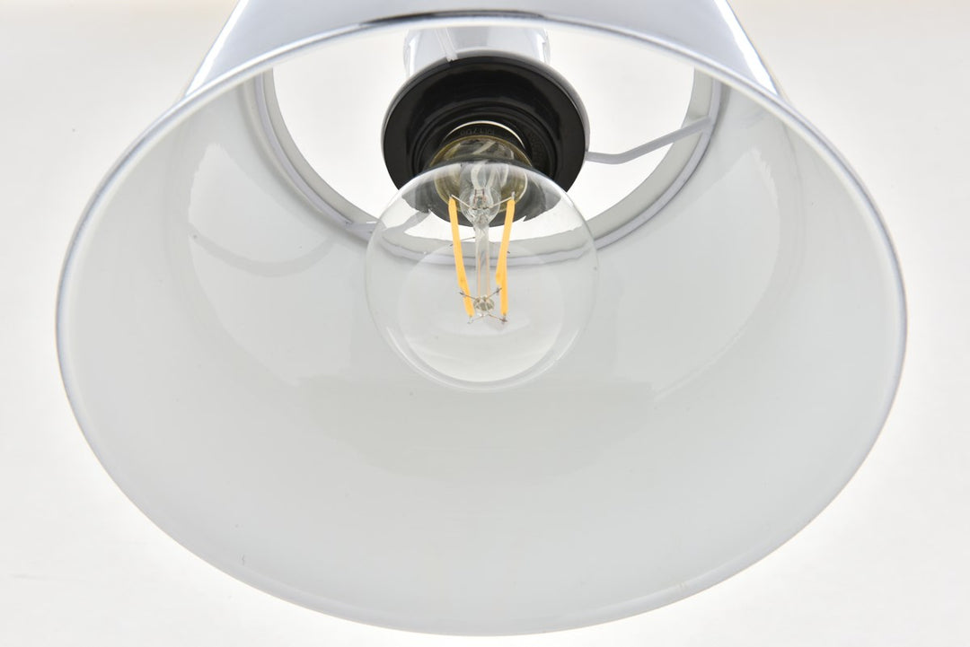 3 Light Chrome Pendant