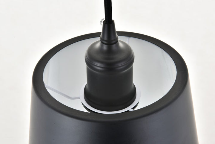 3 Light Black Pendant
