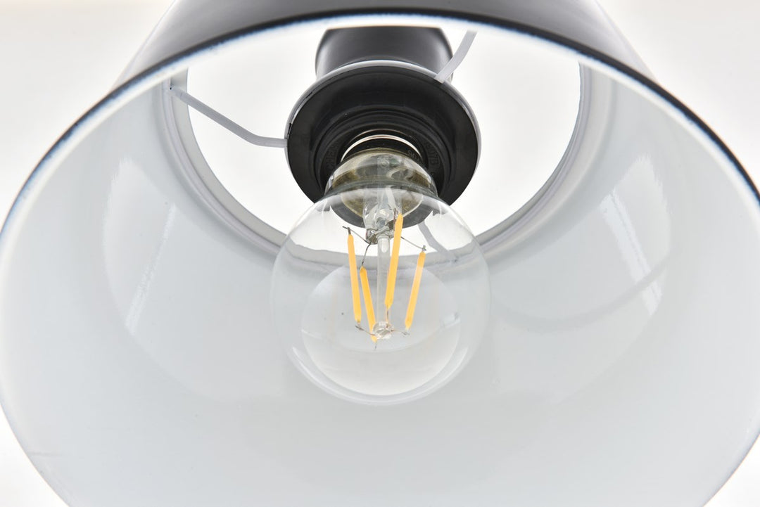 3 Light Black Pendant
