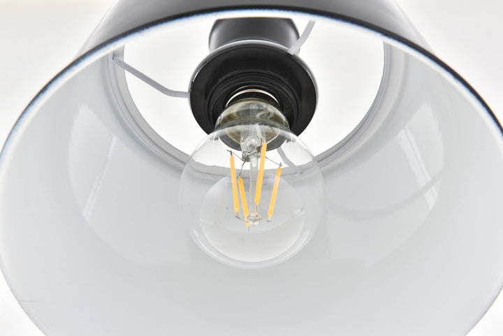 3 Light Black Pendant