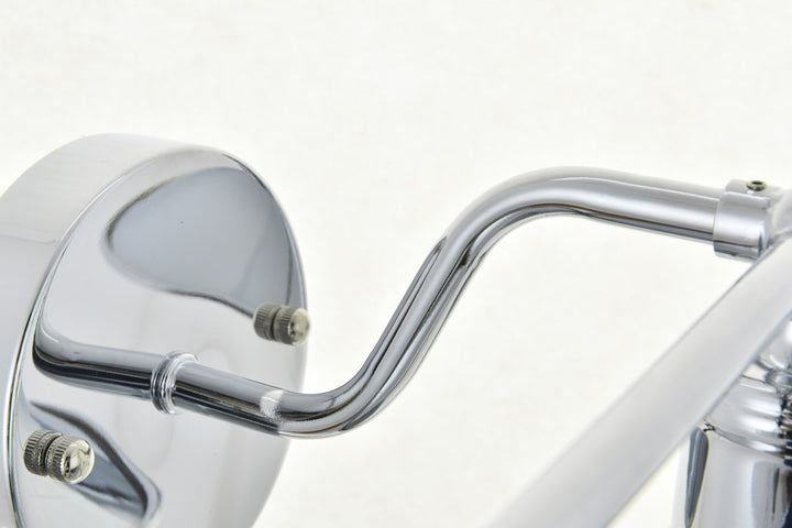 3 Light Chrome Wall Sconce