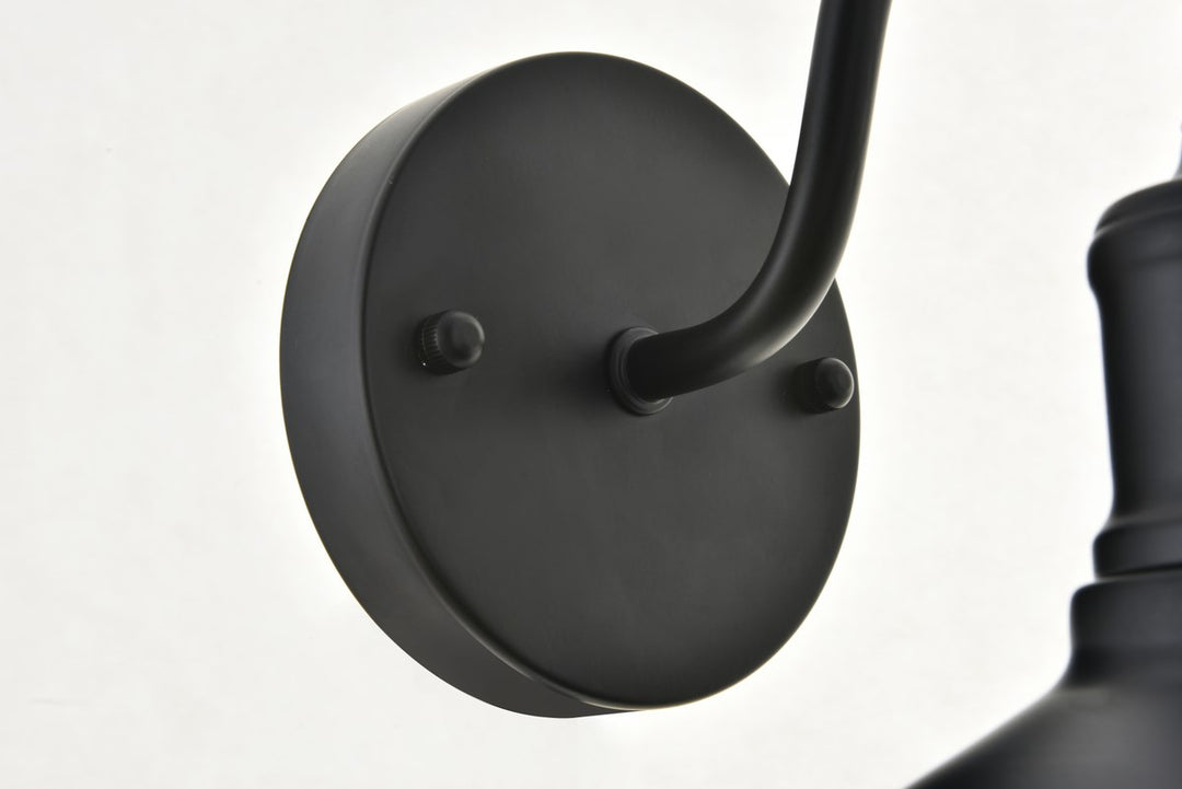 3 Light Black Wall Sconce
