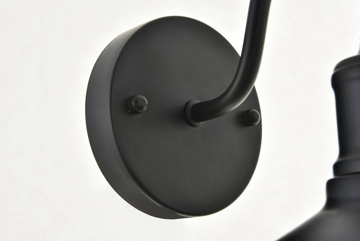 3 Light Black Wall Sconce