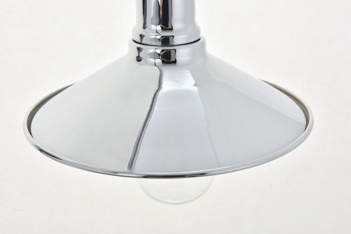 2 Light Chrome Wall Sconce