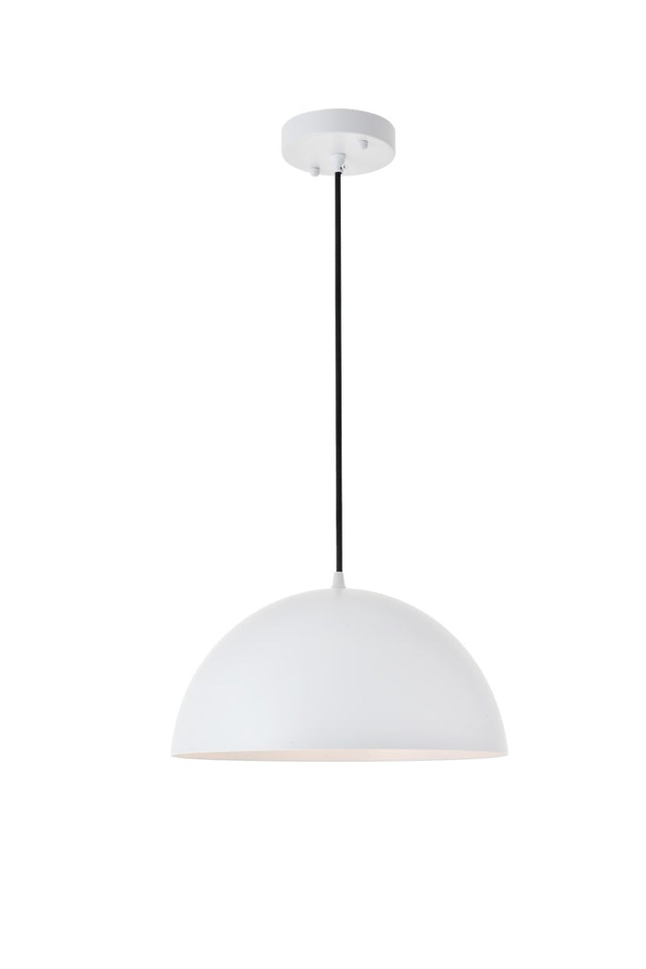 1 Light White Pendant by Living District