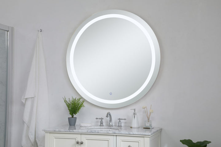 42 Inch Hardwired Led Mirror With Touch Sensor And Color Changing