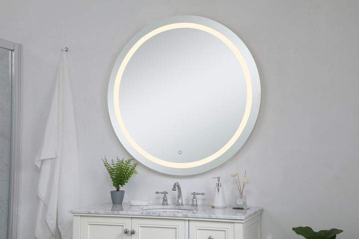 42 Inch Hardwired Led Mirror With Touch Sensor And Color Changing