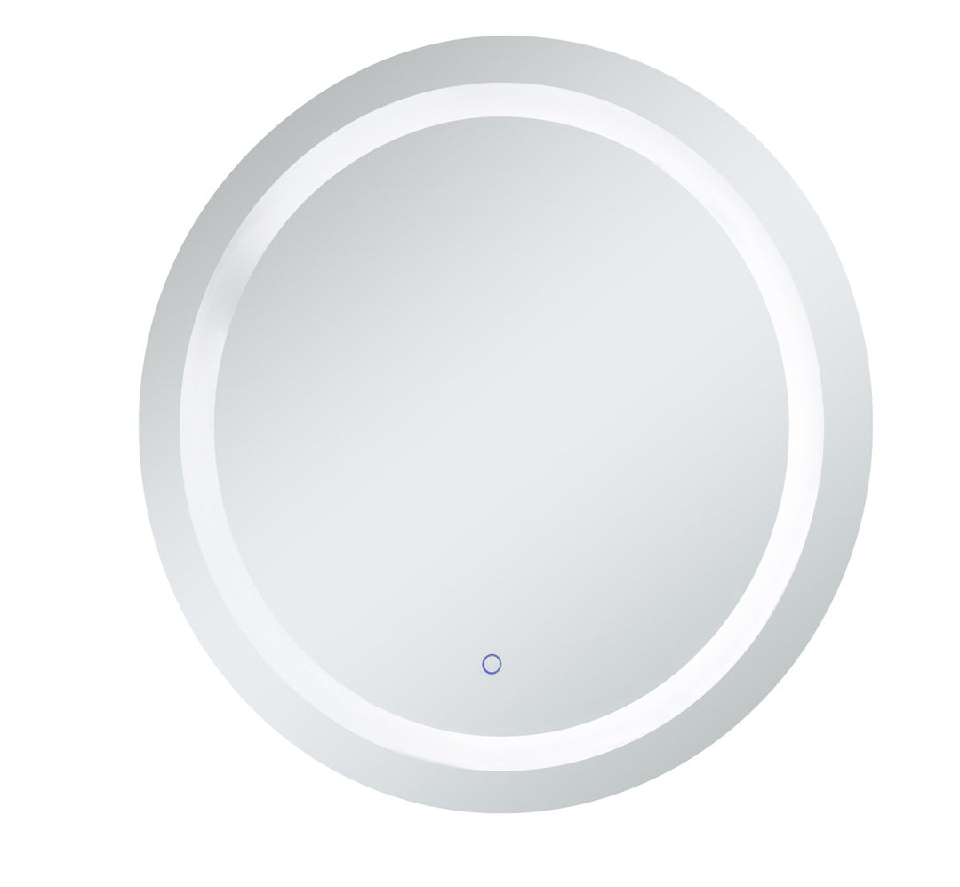 32 Inch Hardwired Led Mirror With Touch Sensor And Color Changing by Elegant Decor