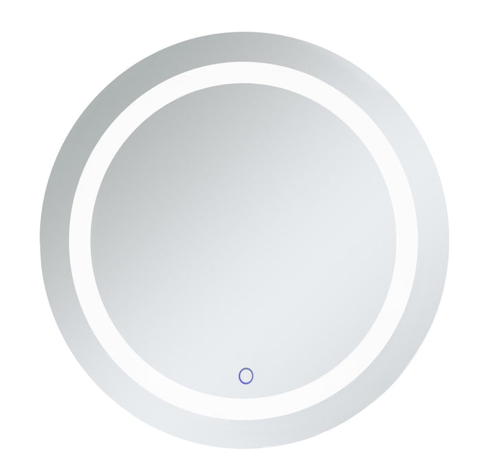 28 Inch Hardwired Led Mirror With Touch Sensor And Color Changing by Elegant Decor
