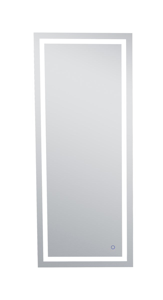 30In X 72In Hardwired Led Mirror With Touch Sensor And Color Changing