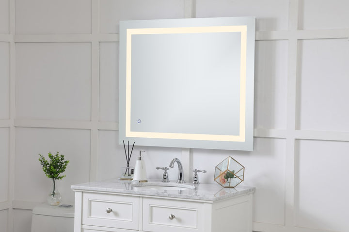 30In X 40In Hardwired Led Mirror With Touch Sensor And Color Changing