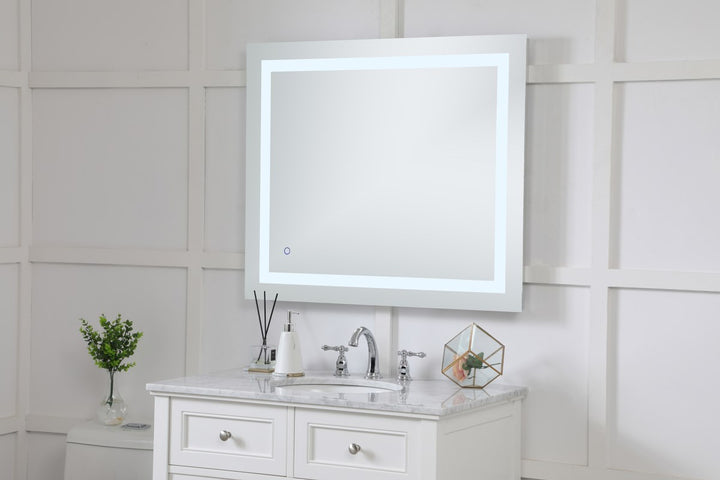 30In X 40In Hardwired Led Mirror With Touch Sensor And Color Changing