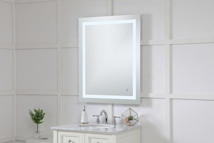 30In X 40In Hardwired Led Mirror With Touch Sensor And Color Changing
