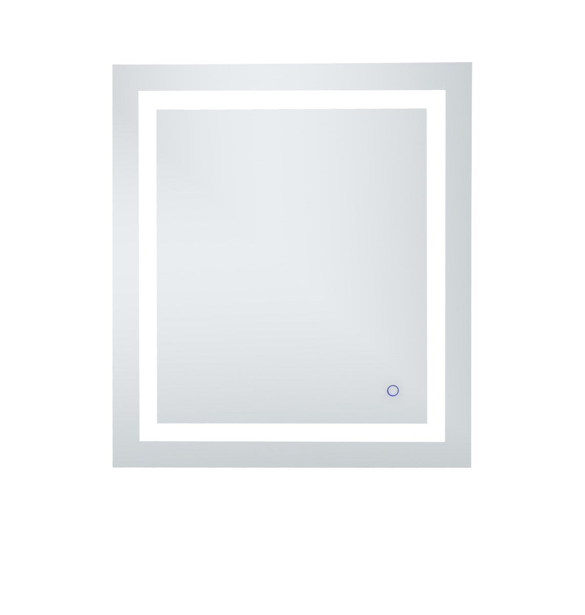 27In X 30In Hardwired Led Mirror With Touch Sensor And Color Changing by Elegant Decor