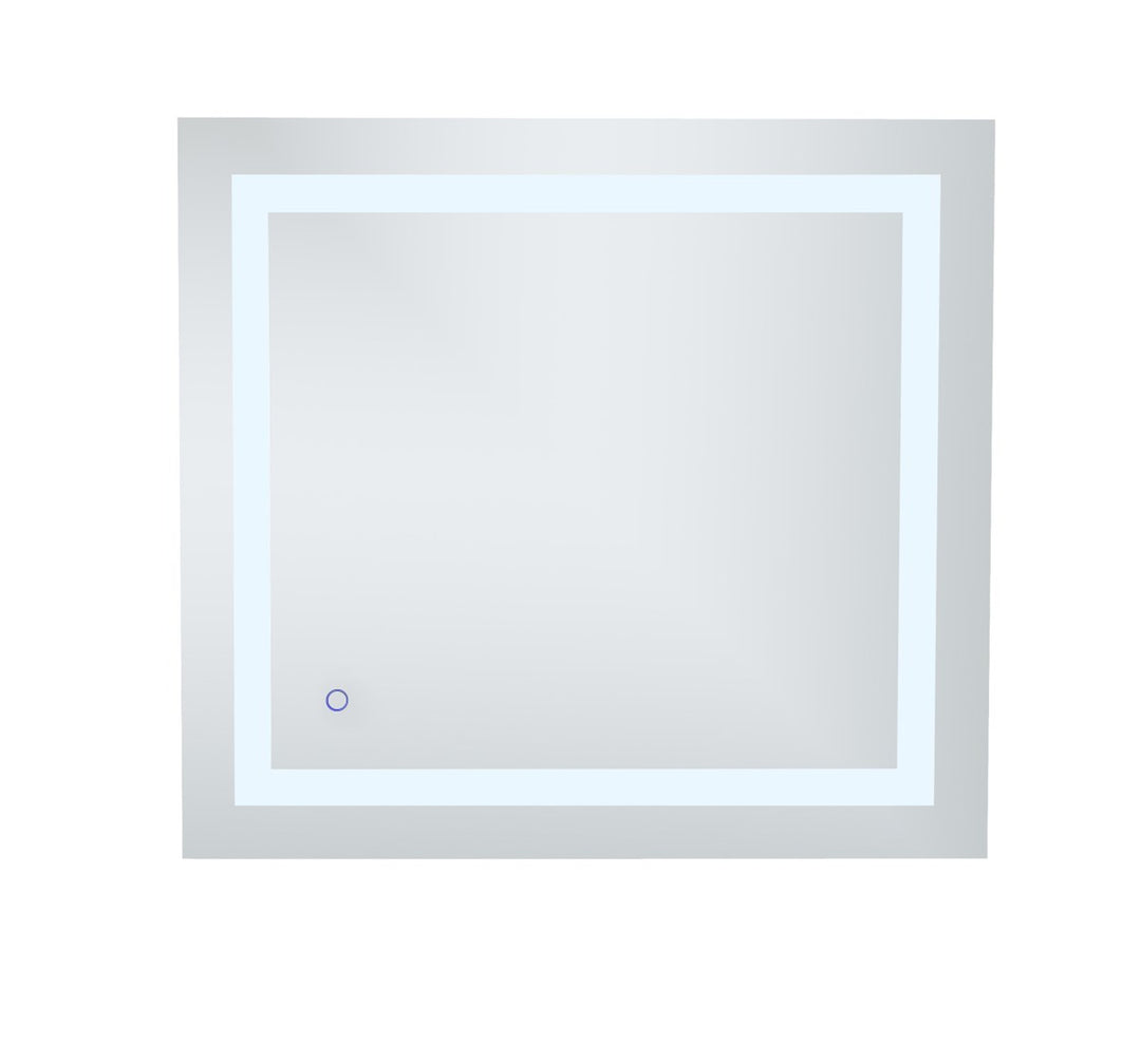 27In X 30In Hardwired Led Mirror With Touch Sensor And Color Changing