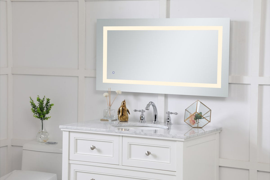 20In X 40In Hardwired Led Mirror With Touch Sensor And Color Changing
