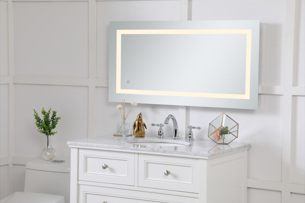 20In X 40In Hardwired Led Mirror With Touch Sensor And Color Changing