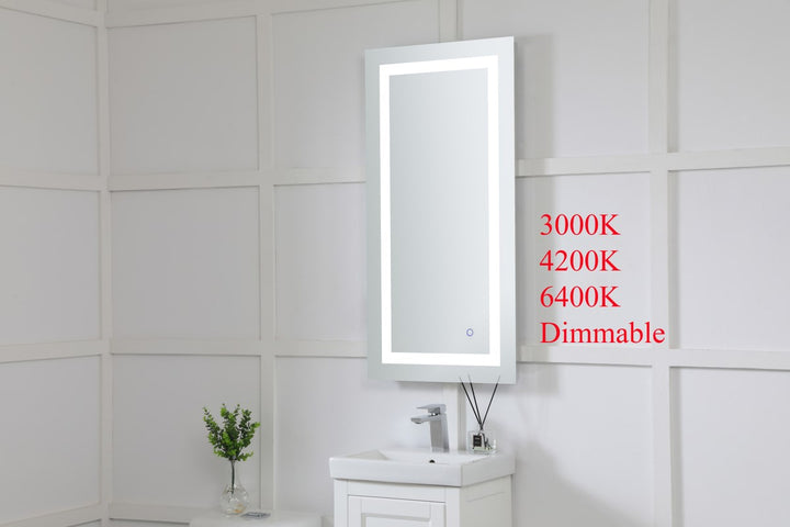 20In X 40In Hardwired Led Mirror With Touch Sensor And Color Changing
