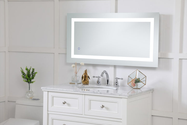20In X 40In Hardwired Led Mirror With Touch Sensor And Color Changing