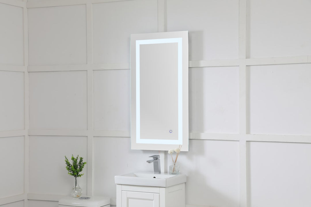 20In X 36In Hardwired Led Mirror With Touch Sensor And Color Changing