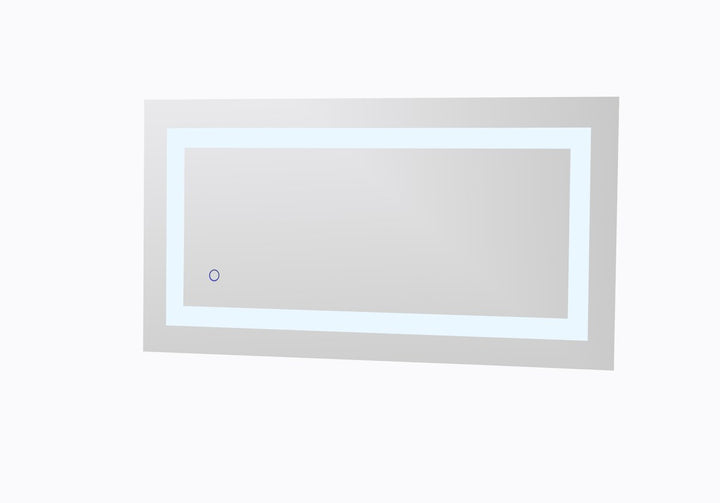18In X 36In Hardwired Led Mirror With Touch Sensor And Color Changing