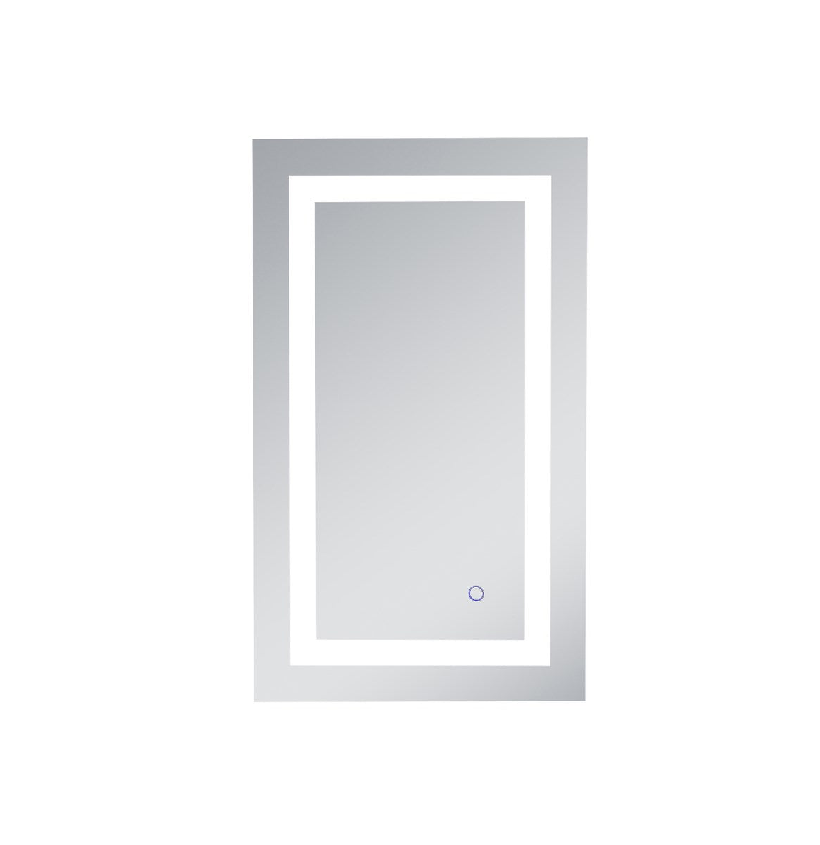 18In X 30In Hardwired Led Mirror With Touch Sensor And Color Changing by Elegant Decor