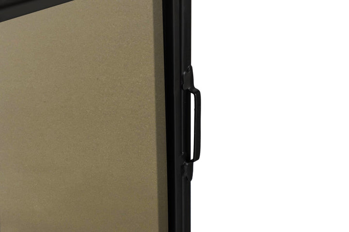 Metal Frame Rectangle Mirror 28 Inch Black